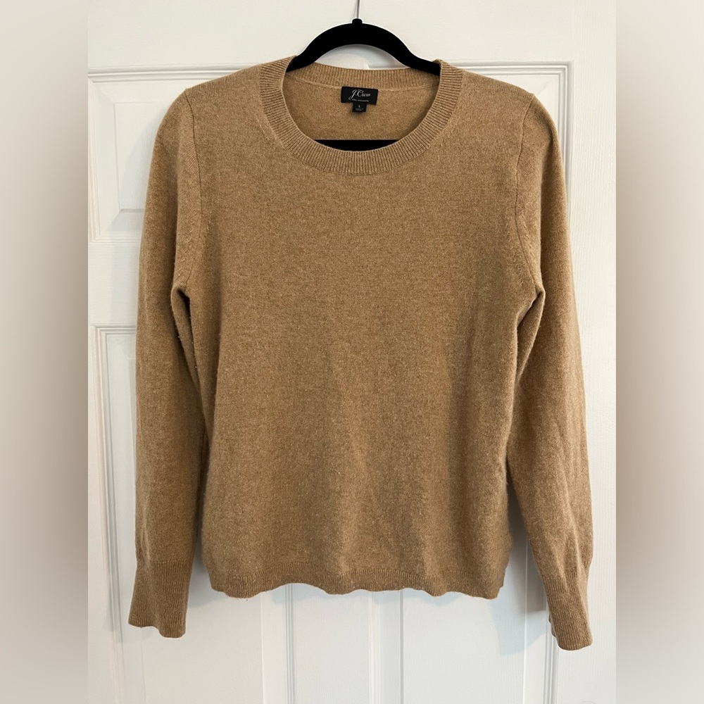 Jcrew Cashmere Crewneck Sweater. Size Large.